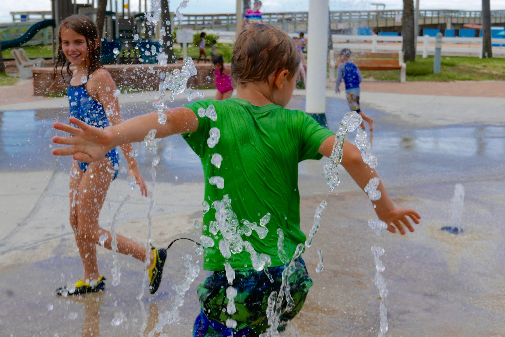 EFMP at the Splash Pad