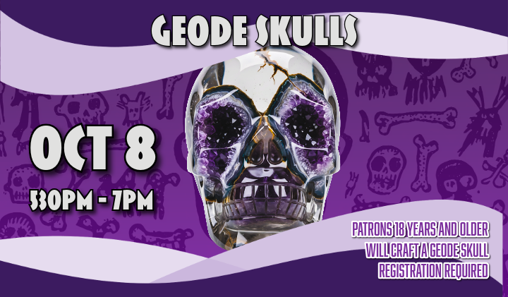 Geode Skulls 