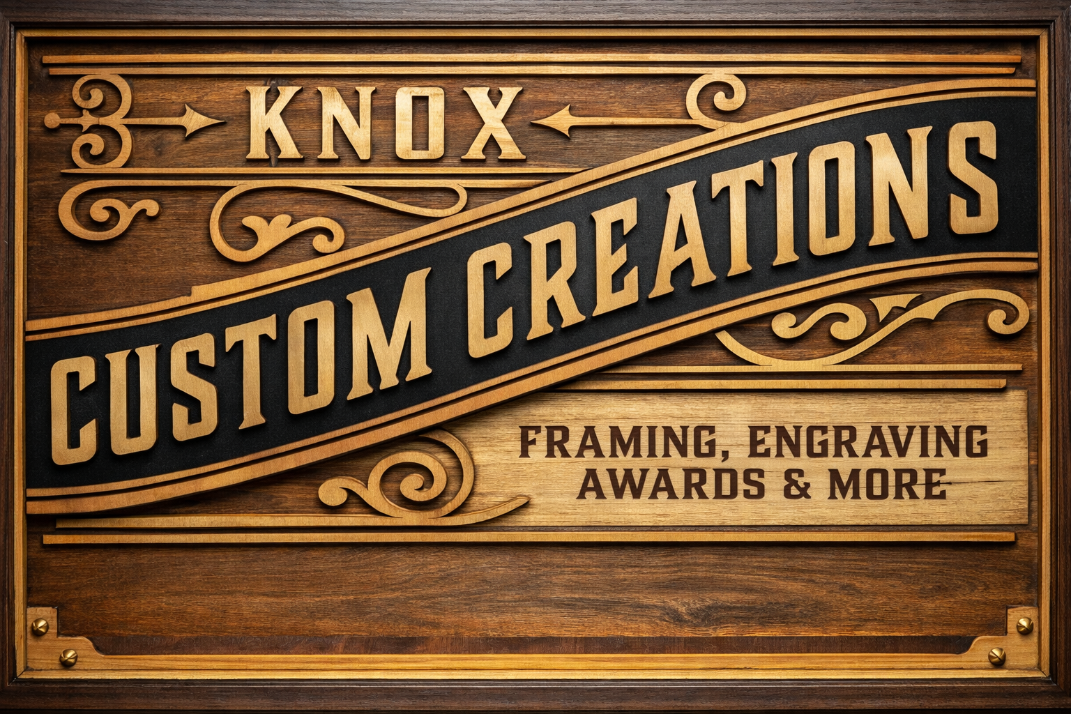 Soldier selecting a frame at Hansen Gallery