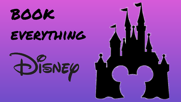 Book everything Disney with us! 