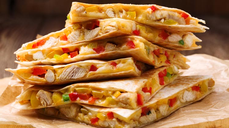 Spicy Chicken Quesadilla Spicy Chicken Quesadilla