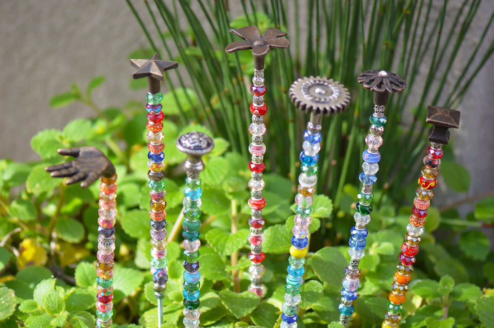 DIY Garden Wands