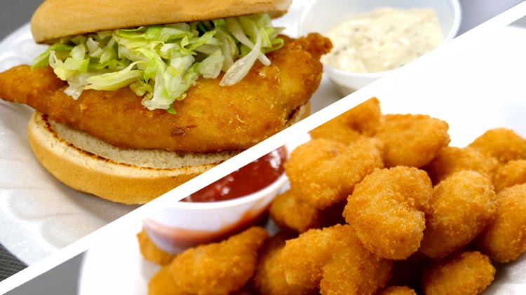 Strike Zone Fish and Shrimp Specials Strike Zone Fish and Shrimp Specials