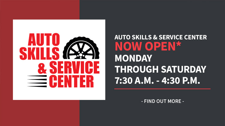 Auto Skills Reopens Auto Skills Reopens